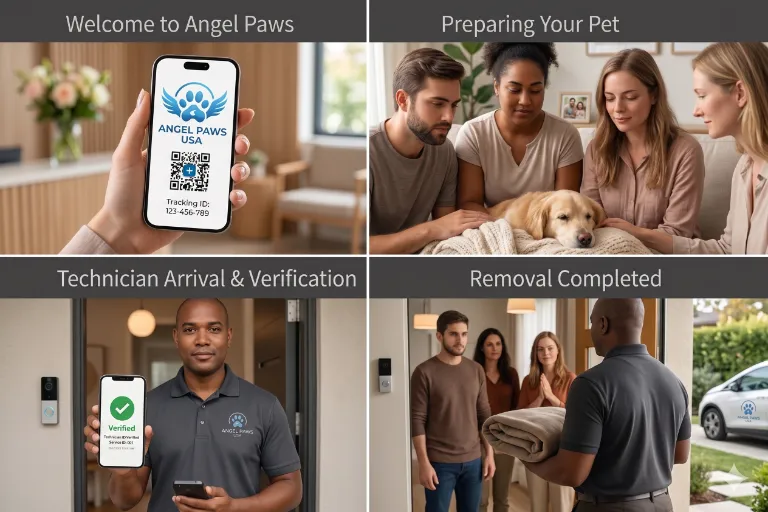 Driver verification and pet pickup process in Miami-Dade and Broward