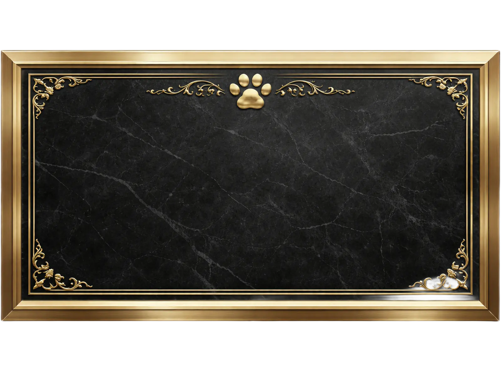 Premium memorial plaque example